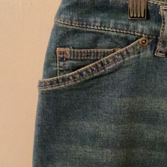 J JILL SIZE 14 TRIED & TRUE FIT SLIM ANKLE STRETCH HIGH RISE JEANS - Picture 4 of 9